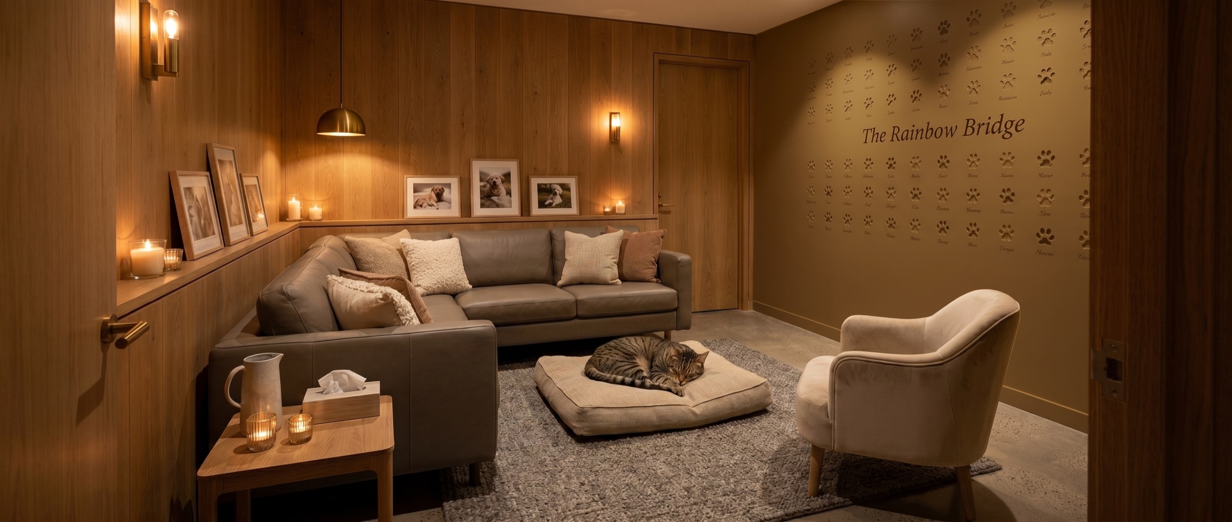The Farewell Suite, a private and gentle space